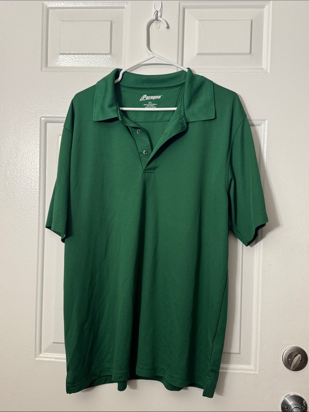 Paragon 100 Saratoga Performance Mini Mesh Polo - Hunter Green